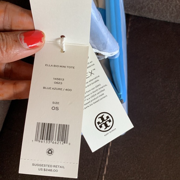 Tory Burch Ella Bio Mini Tote - Picture 15 of 15